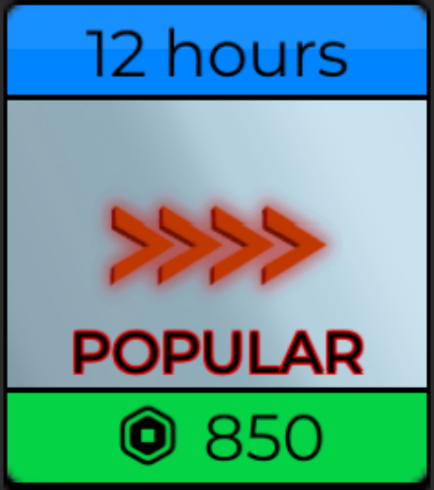 12 Hours EXP Boost